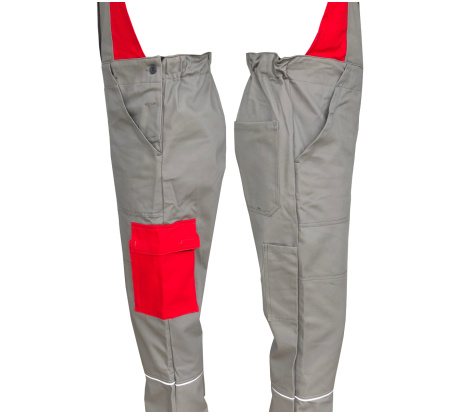Montérkové nohavice s náprsenkou - 010710 - farba12 - výška III - veľ 50