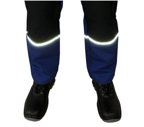 Montérkové nohavice 010711 - farba 05 modrá - výška III - veľ 50