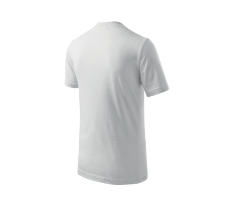 Tričko detské MALFINI® Classic 100 biela veľ. 122 cm/6 rokov