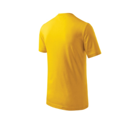 Tričko detské MALFINI® Classic 100 žltá veľ. 110 cm/4 roky