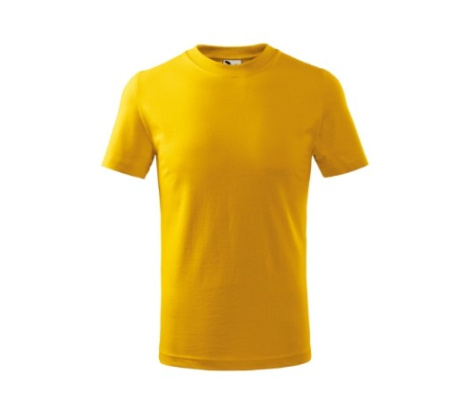 Tričko detské MALFINI® Basic 138 žltá veľ. 134 cm/8 rokov