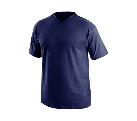 Tričko CXS DALTON, krátký rukáv, tmavě modrá, vel. S