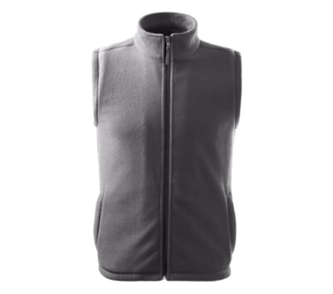 Fleece vesta unisex RIMECK® Next 518 oceľovo sivá veľ. S