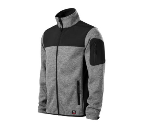 Softshellová bunda pánska RIMECK® Casual 550 knit light gray veľ. XL