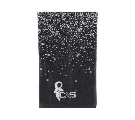Šátek multifunkční CXS TOBY, zimní, dětský, 23x33cm, černo - bílý
