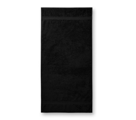 Osuška unisex MALFINI® Terry Bath Towel 905 čierna veľ. 70 x 140 cm