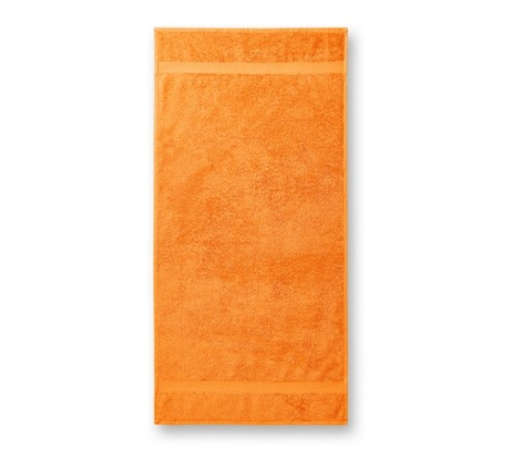 Osuška unisex MALFINI® Terry Bath Towel 905 mandarínková oranžová veľ. 70 x 140 cm