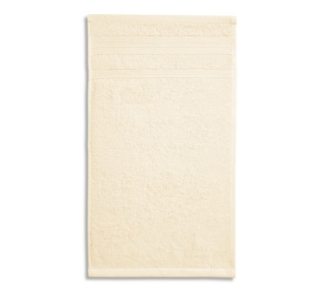Malý uterák unisex MALFINI® Organic (GOTS) 916 mandľová veľ. 30 x 50 cm