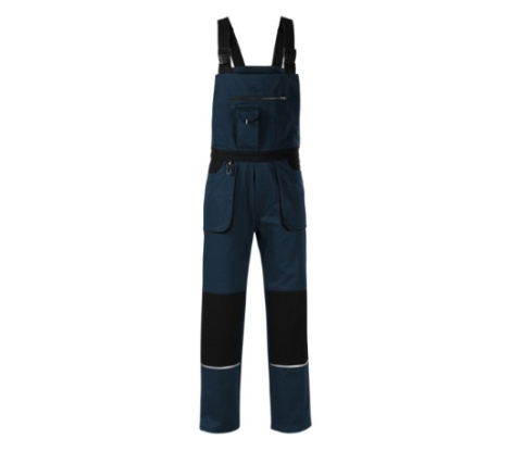 Pracovné nohavice s trakmi pánske RIMECK® Woody W02 tmavomodrá veľ. 60/62