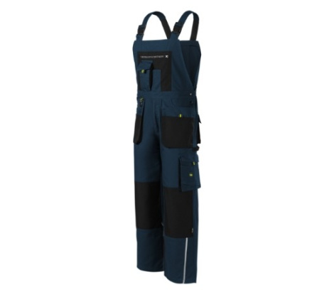 Pracovné nohavice s trakmi pánske RIMECK® Ranger W04 tmavomodrá veľ. 60/62