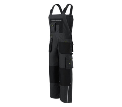 Pracovné nohavice s trakmi pánske RIMECK® Ranger W04 ebony gray veľ. 48/50