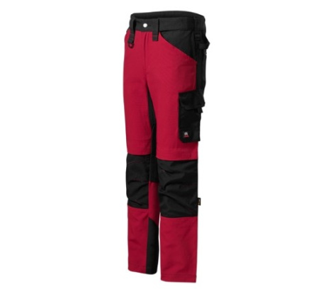 Pracovné nohavice pánske RIMECK® Vertex W07 marlboro červená veľ. 58 long