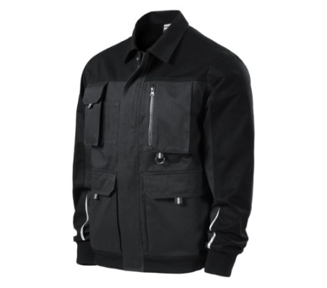 Pracovná bunda pánska RIMECK® Woody W51 ebony gray veľ. 60/62