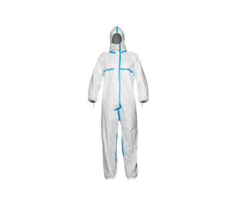 Jednorázový oblek Tyvek 600 Plus, bílo-modrý, vel. 2XL