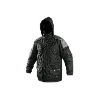Pánská zimní bunda FREMONT, černo-šedá, vel. 2XL