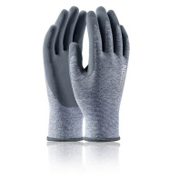 Máčané rukavice ARDON®NATURE TOUCH  - s predajnou etiketou - sivé