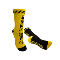 BENNONKY Black/Yellow Socks