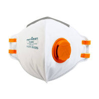 Plochý skladací respirátor Dolomit s ventilom FFP1 (20ks)