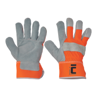 CASSOWARY rukavice HV oranžová 10