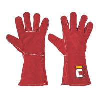 PUGNAX RED rukavice celokožené - 10